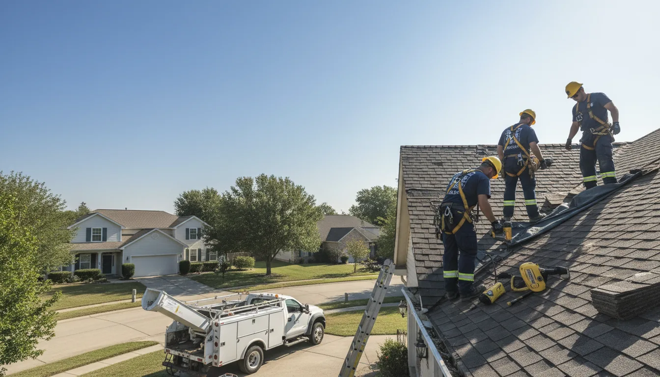 Emergency Roof Repair in Slaton, TX near me